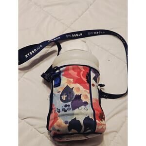 HydroJug Bundle Dainty Floral Sleeve Strap Pink Jug Hydration Work Out Bottle